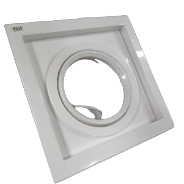 Spot Dicroica Embutir PE276/1 AR111 Branco - Mega Light - Imagem 2