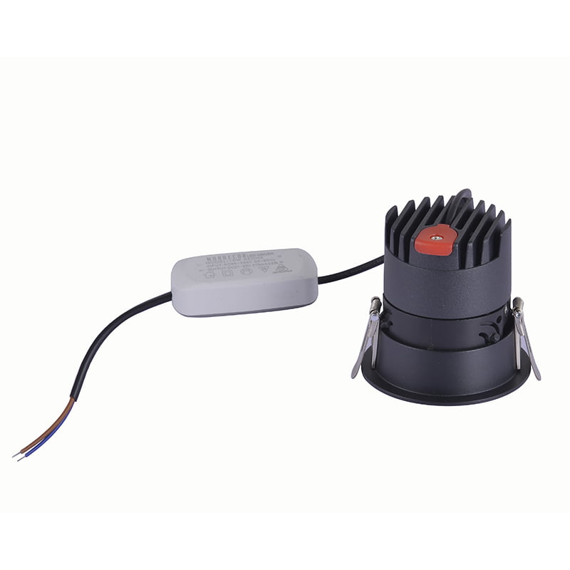 Spot Led Embutir Zagle 10W 2700K 24º IRC97 Preto REF.6445 - Nordecor - Imagem 4