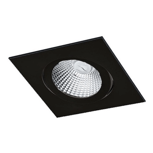 Spot Incandescente Embutir Quadrado Preto Fosco P/1 Par20 REF.BL1085/1 - Bella Luce