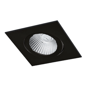 Spot Incandescente Embutir Quadrado Preto Fosco P/1 Par20 REF.BL1085/1 - Bella Luce Bella Luce