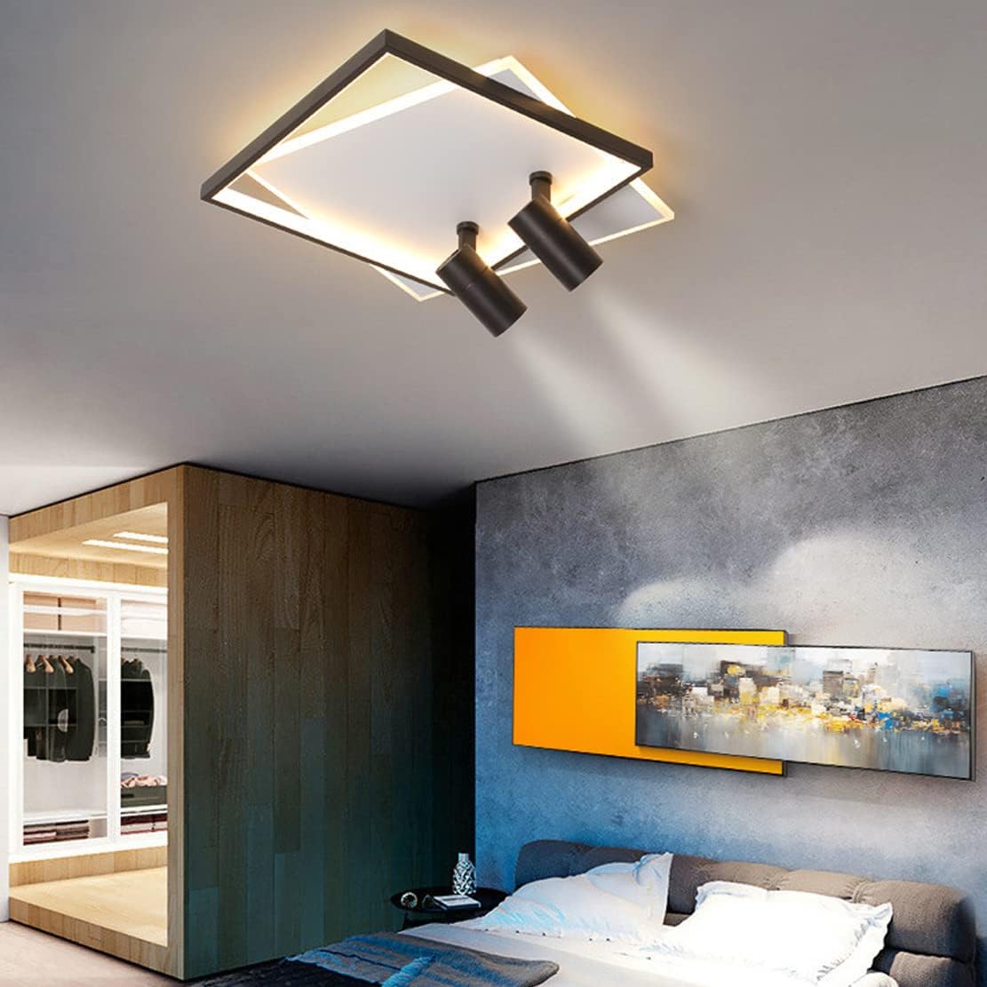 Plafon Led Minimalista Sobrepor Duplo P/2 GU-10 60CM 67W 3000K 8600Lms Ref 5231 - All Lux - Imagem 2