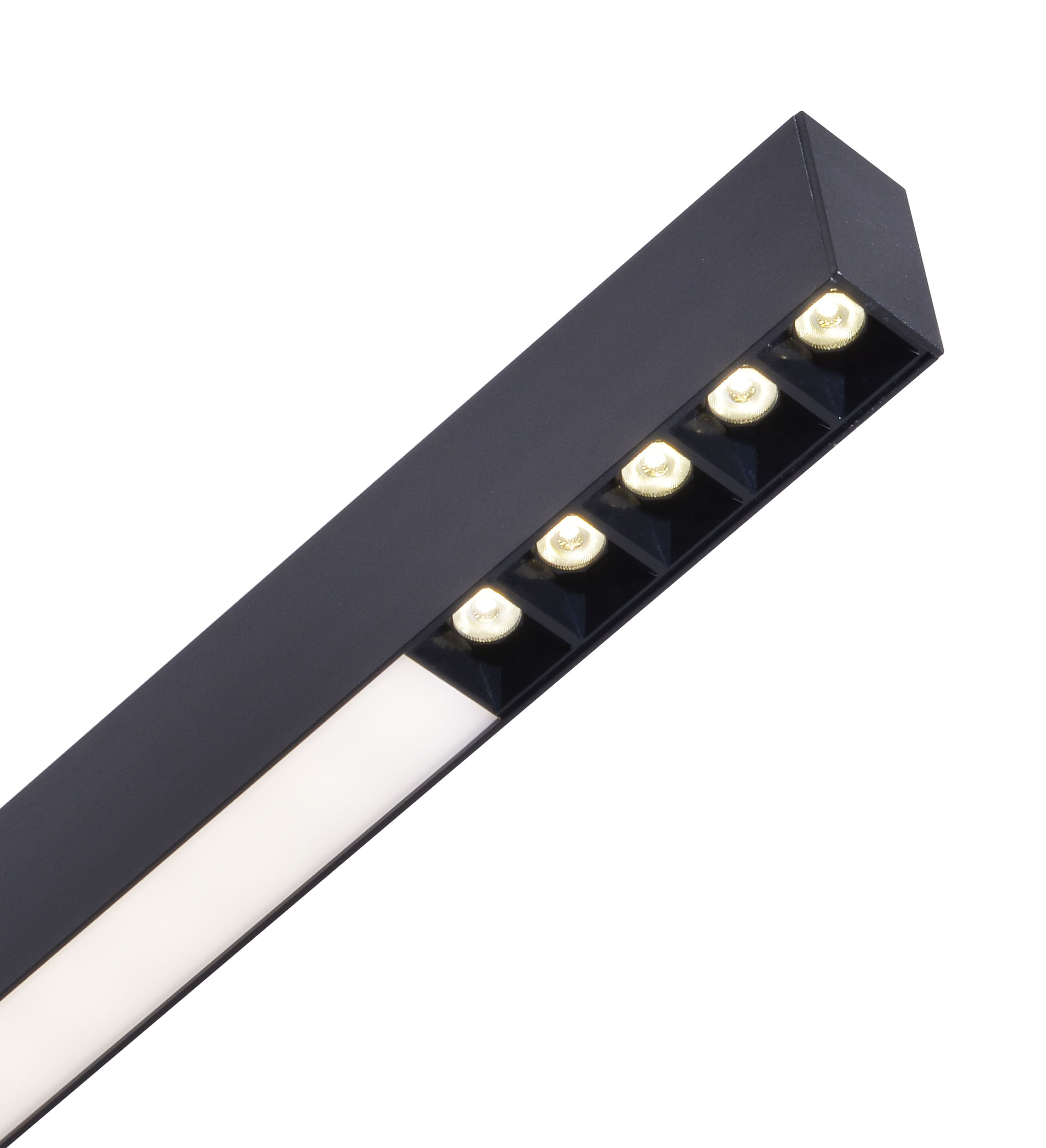 Pendente Led LYTA DIF 120x200CM Preto 4000K 40W 3200Lms Ref.2677 - Nordecor - Imagem 4