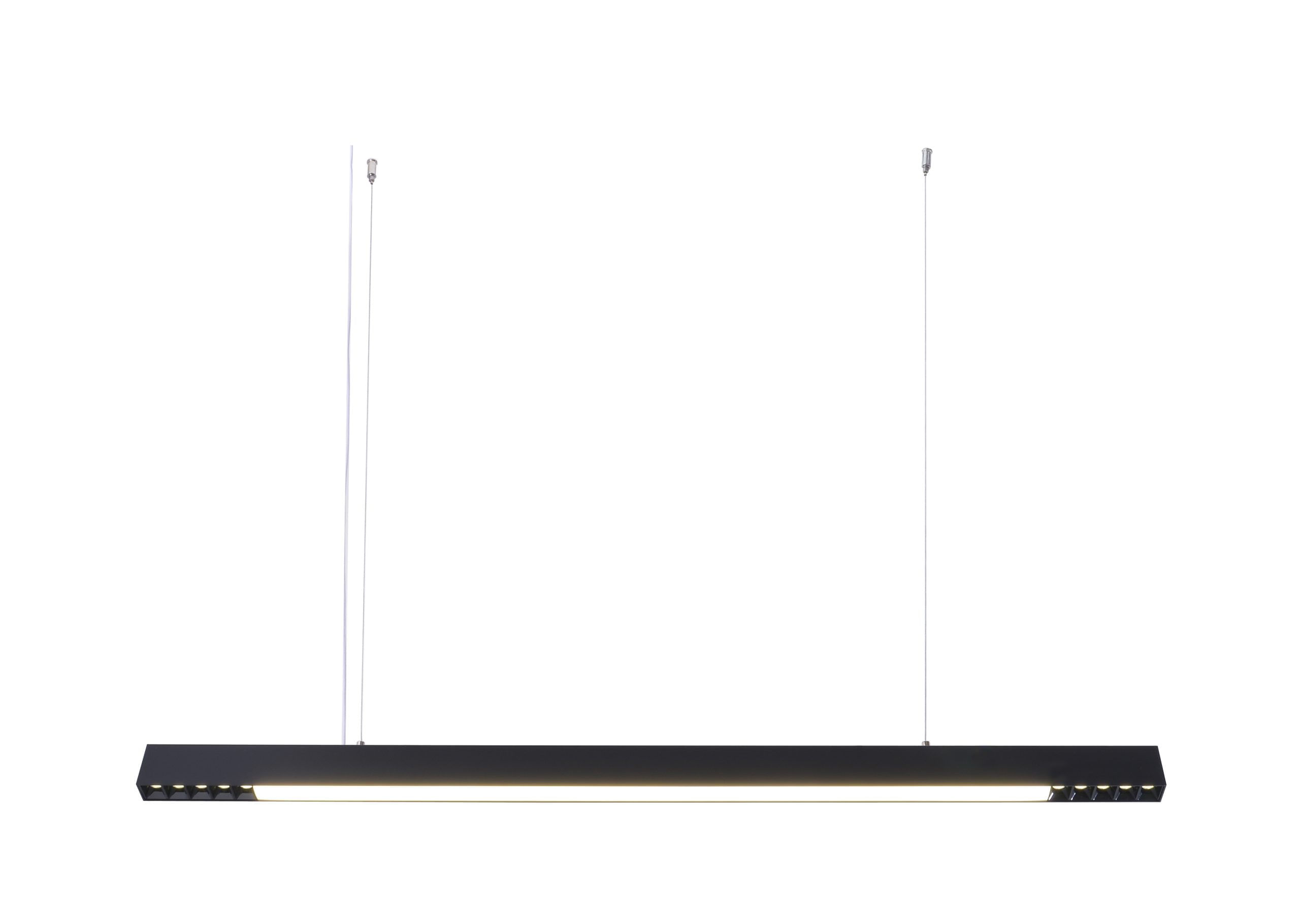 Pendente Led LYTA DIF 120x200CM Preto 4000K 40W 3200Lms Ref.2677 - Nordecor - Imagem 3