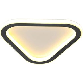 Plafon Led Minimalista Sobrepor Triângulo 50CM 28W 3000K 3.400Lms Ref.5150 - All Lux All Lux