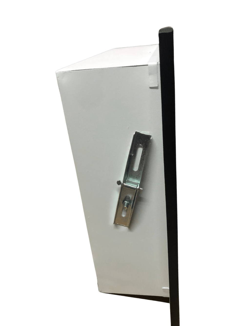 Plafon Embutir Quadrado E-076 25x25 Acrilico Fosco Preto - Belly Lustre - Imagem 3