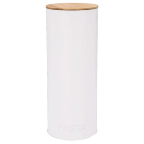 Pote Redondo Para Massas Canister Branco - Haus Concepet 11,2 x 26,8 cm