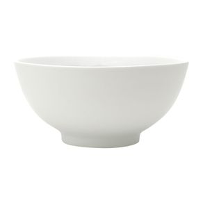 Bowl porcelana liso branco 20x10cm