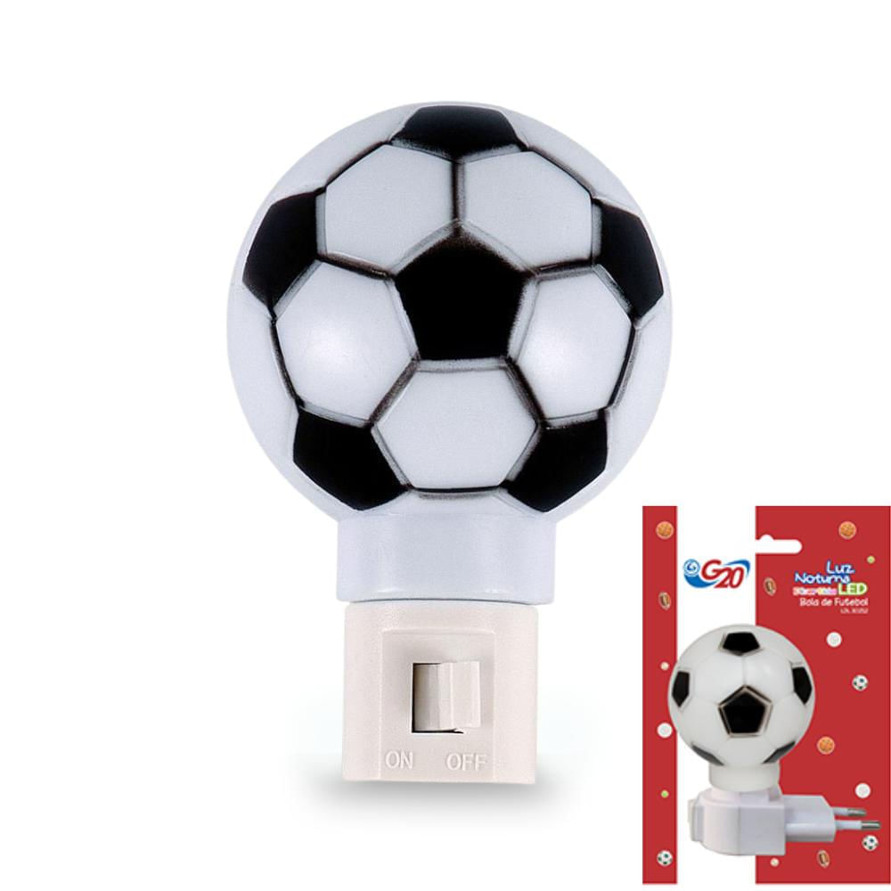 Luminária Residencial Luz Noturna Led Futebol 1W Bivolt Ref.LDL30212 - G20 - Imagem 2