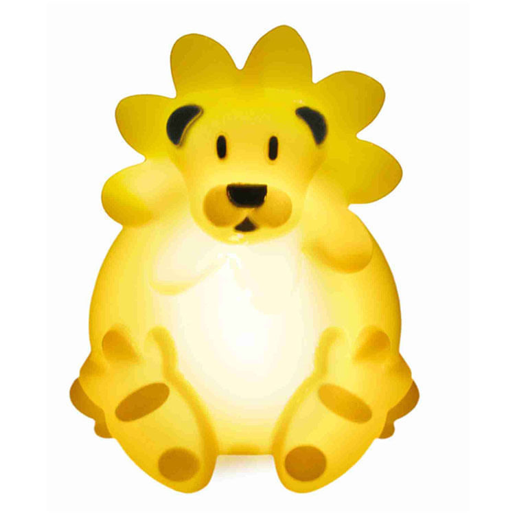 Luminária Residencial Luz Noturna Led Leão Amarelo 1w Bivolt Ref.LDL30112 - G20 - Imagem 2