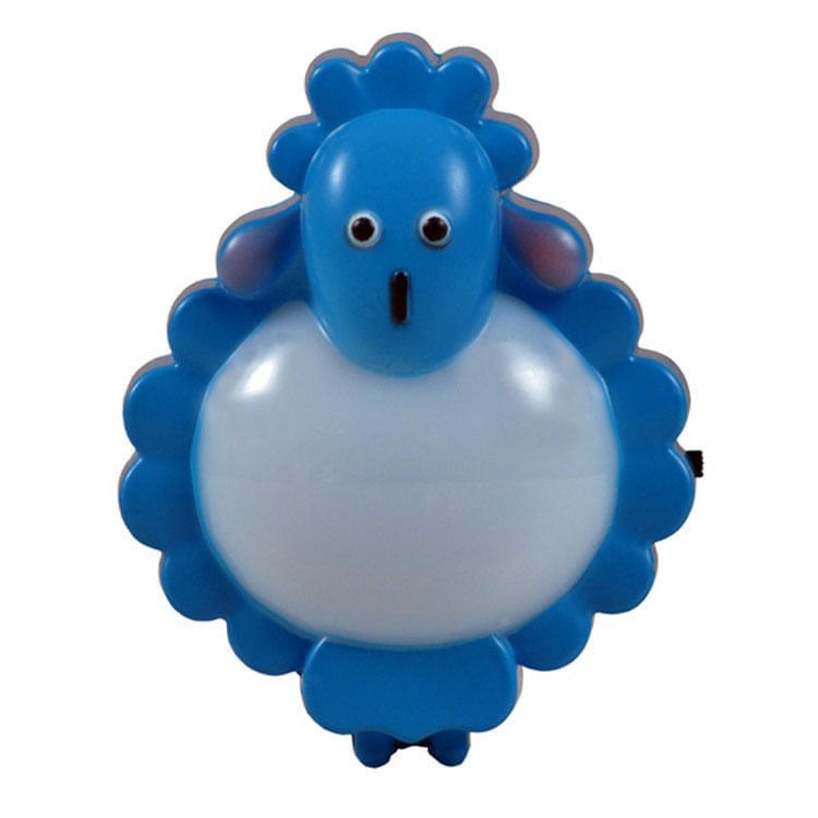 Luminária Residencial Luz Noturna Led Ovelha Azul 1W Bivolt Ref.LDL30113 - G20