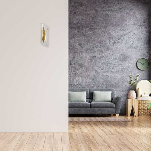 Arandela Led Betânia Ouro Fosco 26.5CM 6.5W 2700K 600Lms Ref.KY010 - Starlux - Imagem 3