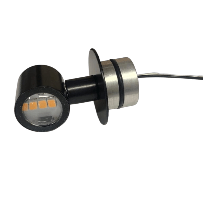 Arandela Led Sonic LA-123 1 Facho Aluminio 3000k PT 127v Interno/Externo IP65 - Led Art - Imagem 2