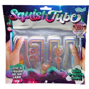 Tapetinho para apertar Squish Tube Laboratório Rosa - Toyng