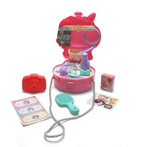 Brinquedo Kit Viagem Bolsa Unicórnio Design E Diversão 24 Peças Toyng