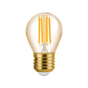 Lâmpada Led Vela Filamento Lisa Clear 2w 127v E14 2400k 200lms Ref.SE-200.1028 - Save Energy Save Energy