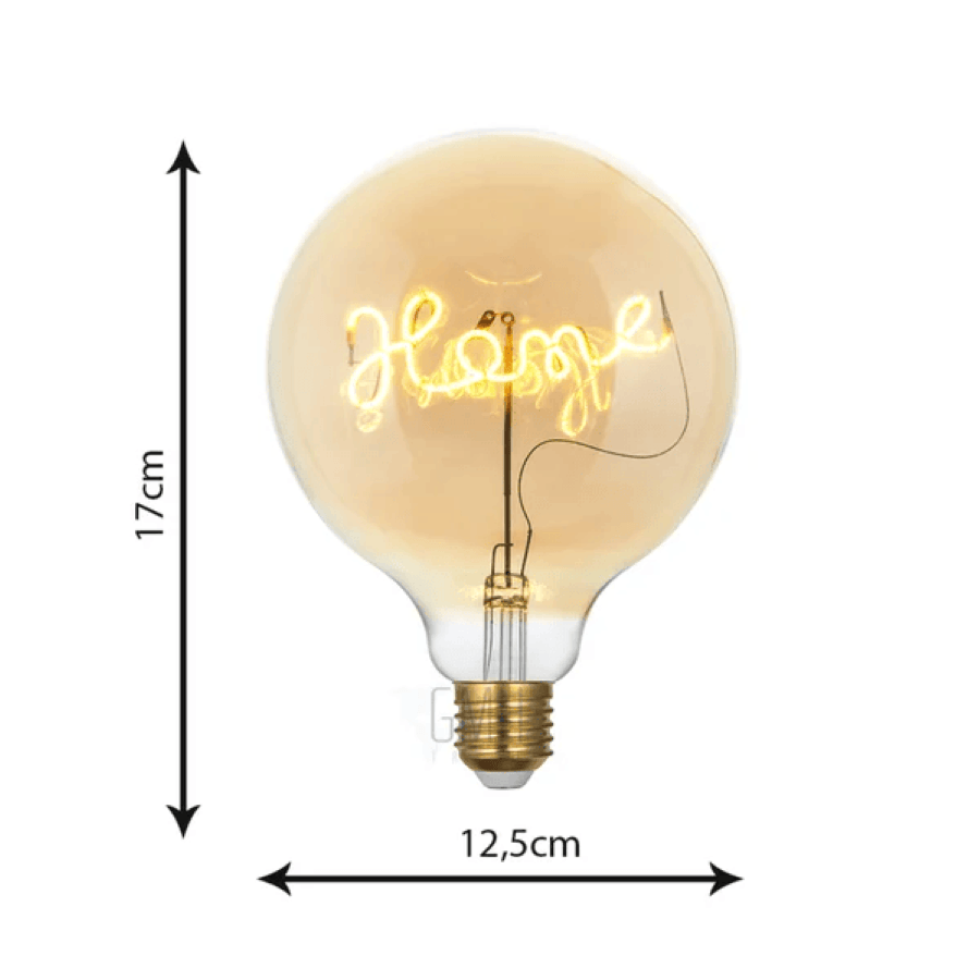 Lâmpada Led Filamento Home IRC80 4W Bivolt E-27 3000K 80LMS IP-20 Cód.LG125HOME - GMH - Imagem 4