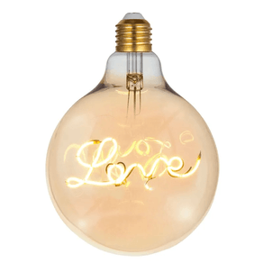 Lâmpada Led Filamento Love IRC80 4W BIV. E-27 3000K 80LMS IP-20 Cod.LG125LOVE - GMH GMH