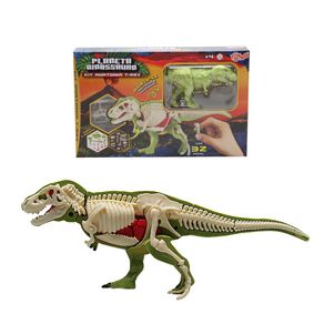 Brinquedo Kit Anatomia T-Rex Para Montar E Aprender 32 Peças Toyng