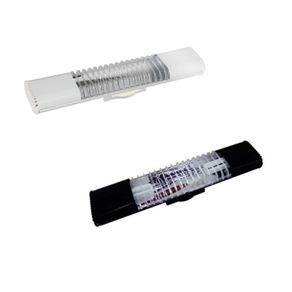 Luminária Fluor Slimfluor Eco Oval Simples 2x15/20 127v S/Lâmpada - Ecp | Branco