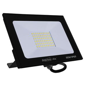 Refletor Led 50W Bivolt 4000Lms IP-65 120g Preto - Startec | 6500K Ref.100400002