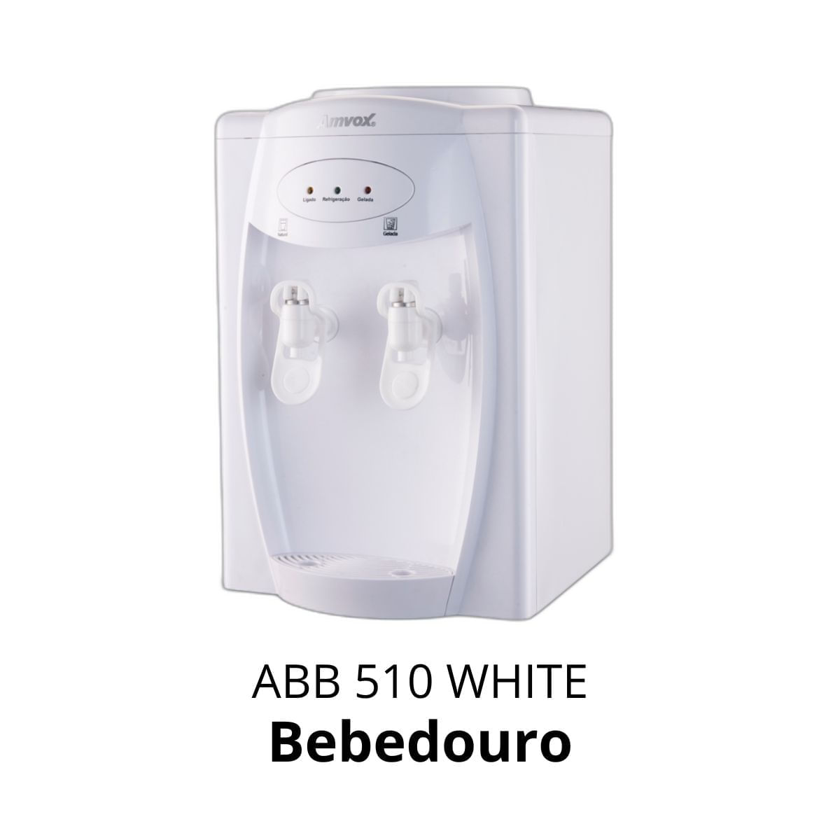 Bebedouro Amvox ABB 510 80W Com compressor 1,6 Branco - Imagem 2