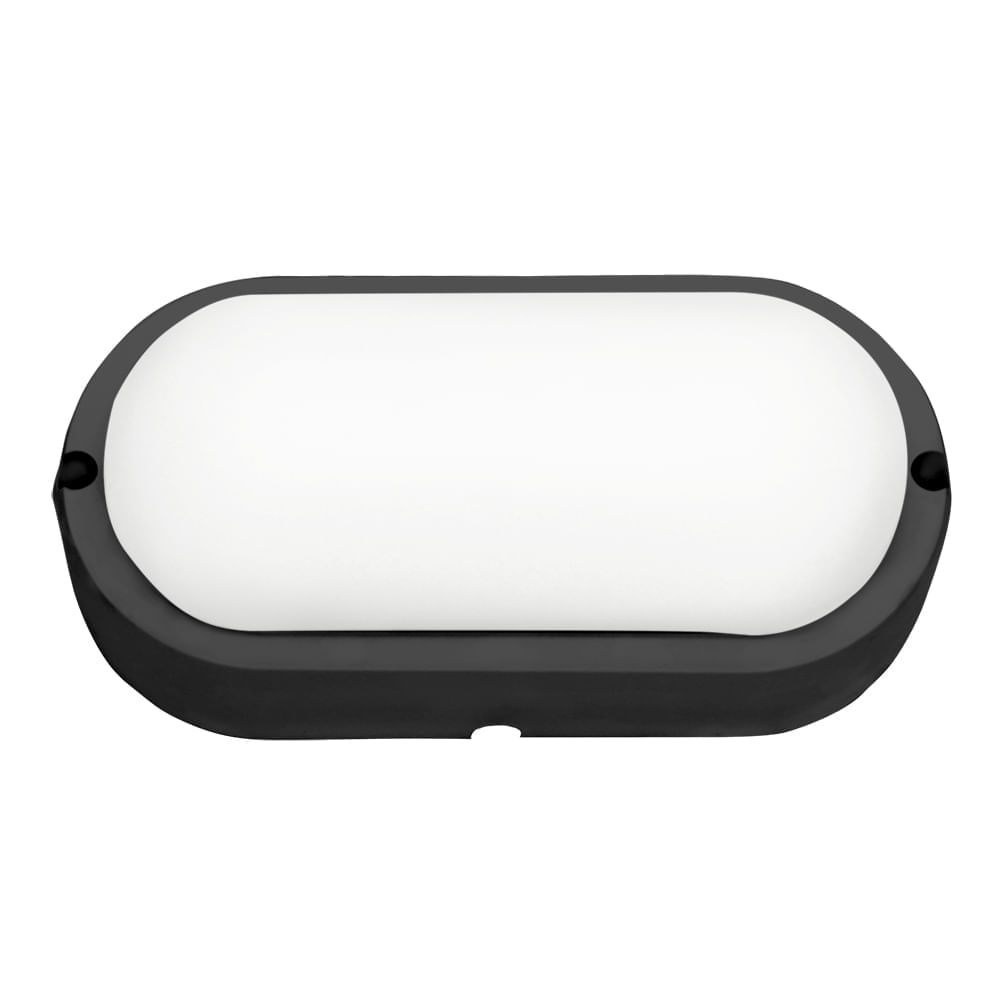 Arandela Led Tartaruga 12w 6500k Bivolt Policarbonato IP-65 - Blumenau - Imagem 2