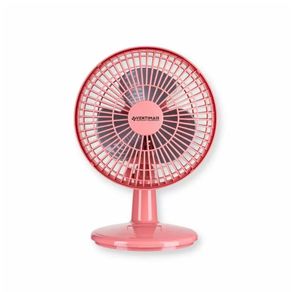 Ventilador Mini 20cm Ventimais Turbo 2 Vel Rosa/Prata 110v Mini Ventilador 20cm Ventimais 2 Vel Rosa/Prata 110v