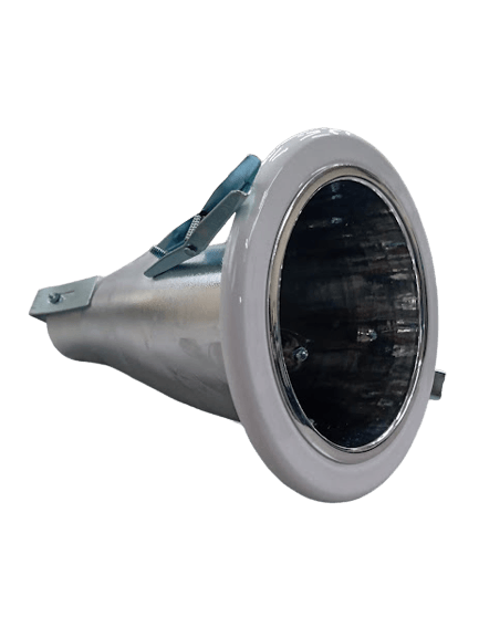 Spot Incandescente Embutir Alumínio S12,5/F10,5cm p/ lâmpada E-27 Cod. MF 031 - Metal Técnica