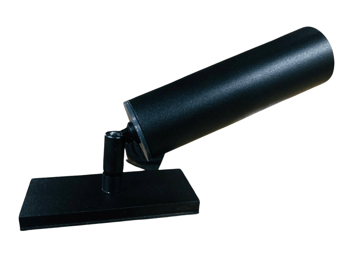 Spot Para Perfil Wide Slim Sobrepor Alum P/ 1mini MR11 GU10 Preto Ref. 70848 - Incolux