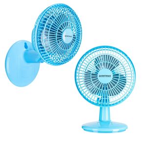 Mini Ventilador 20cm Ventimais 2 Vel Azul/Prata 220v