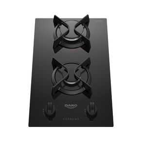 Cooktop 2 Bocas com Mesa de Vidro Dako Supreme Bivolt