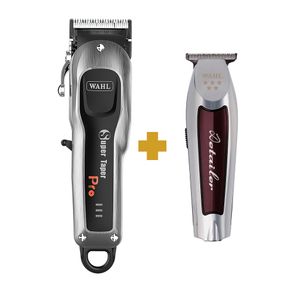 Kit Super Taper Pro Cordless Bivolt + Detailer Cordless Li Bivolt