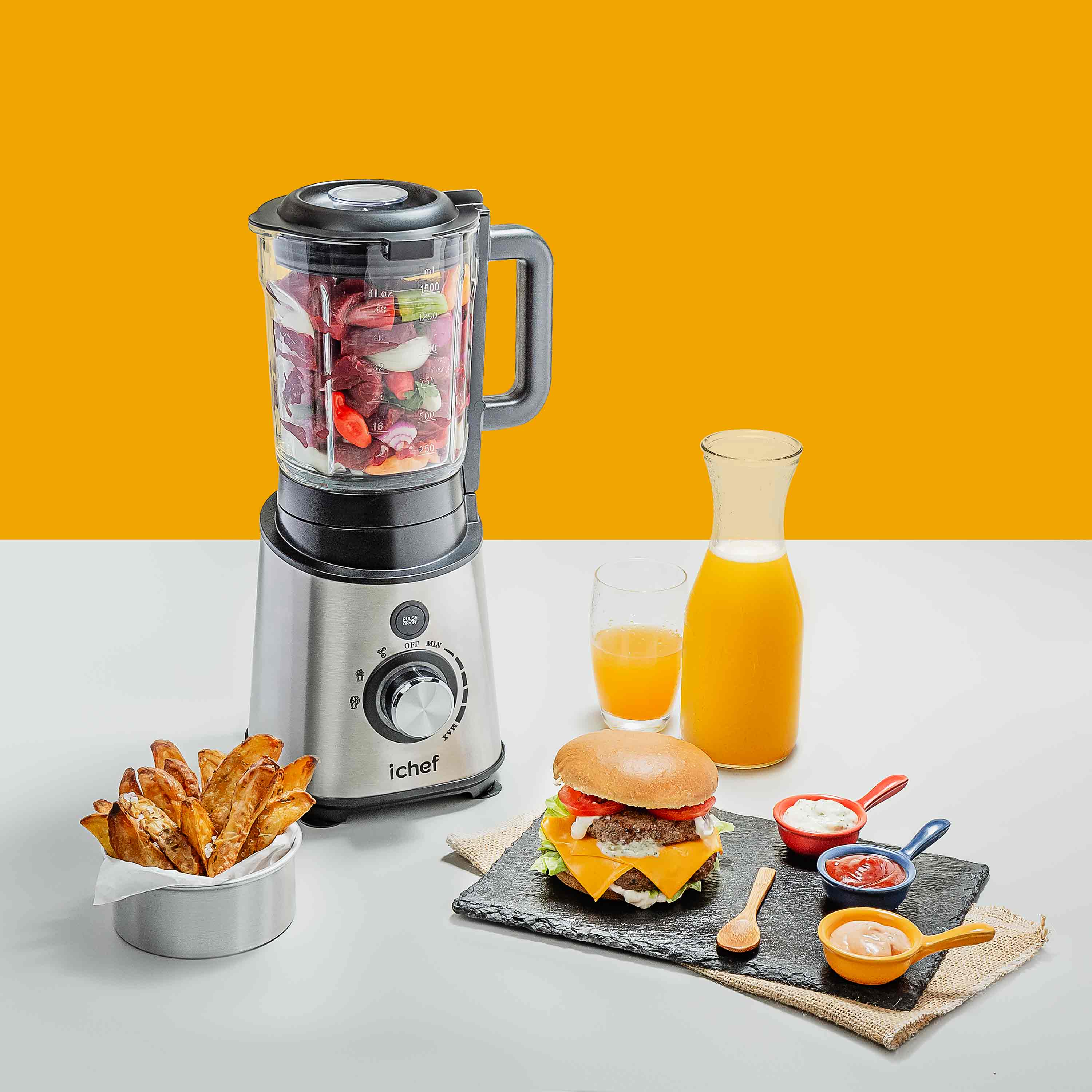 Multiprocessador Power Nutri Revolution Ichef - Imagem 12