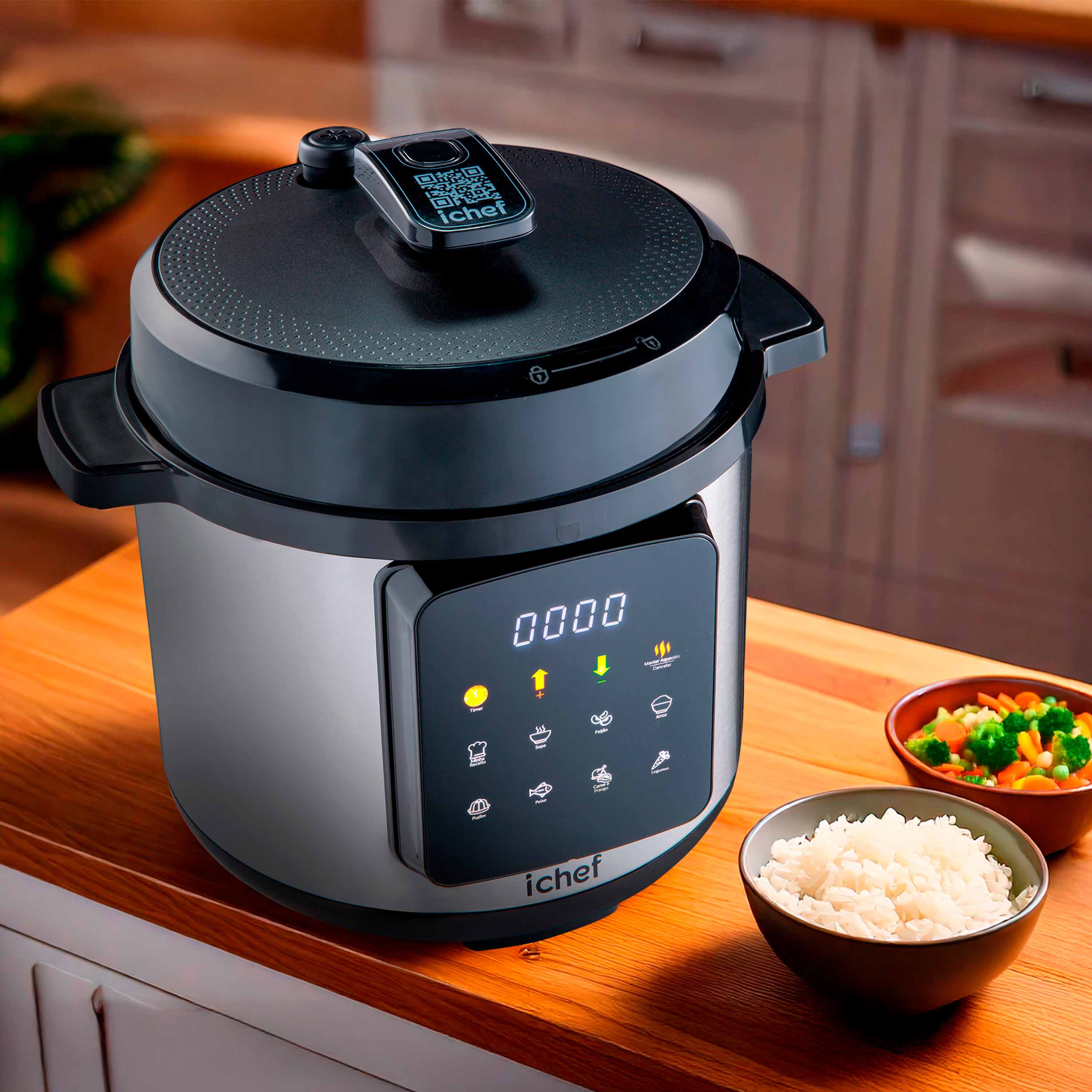 Panela de Pressão Elétrica ichef Master Cooker 6L - Imagem 3