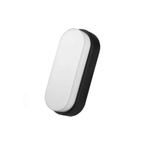 Arandela Led Tartaruga 15w Biv.Policarbonato IP-65 Preta - Santa Fé | 6000K Ref.309