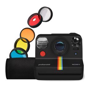 Câmera Instantânea Polaroid Now+ 2ª Geração Bluetooth Sustentável Com 5 Filtros De Lente