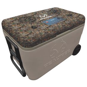 Cooler Realtree 55 l com alto-falantes e recepção remota de áudio