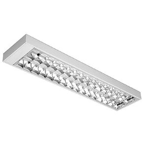 Luminária 2 X 32/36/40W Sobrepor A02 - Abalux