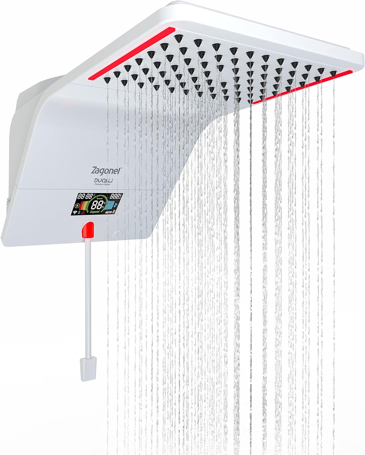 Chuveiro Ducha Ducali Digital Premium Smart Branco - Zagonel