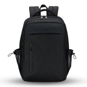 Mochila Isiway Notebook (Preta) Espaçosa E Resistente Isibrás
