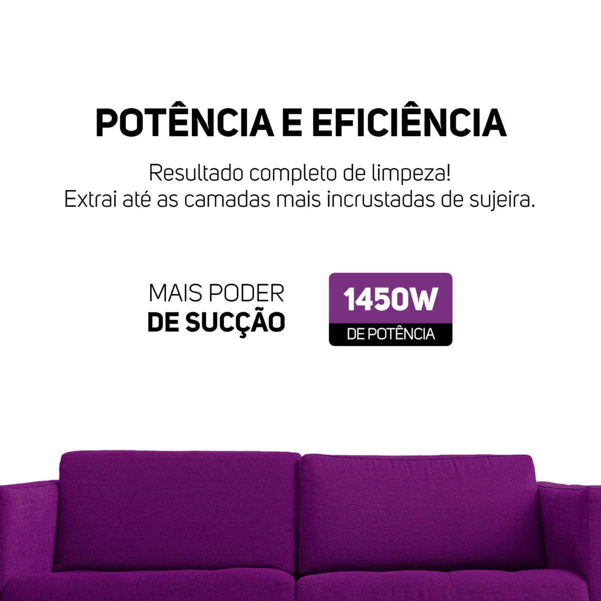 Extratora Portátil 3 Em 1 WAP SPOT CLEANER W3 1450w Cinza/Roxo 127v - Imagem 17