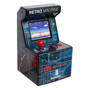 Jogo Retrô Machine My Arcade com Controles, Visor 2,5 polegadas e 200 Jogos de Video Game