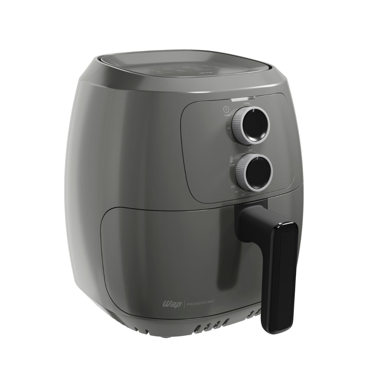 Fritadeira Elétrica Sem Óleo WAP Air Fryer Cinza 4L 1500W 127V - Imagem 3