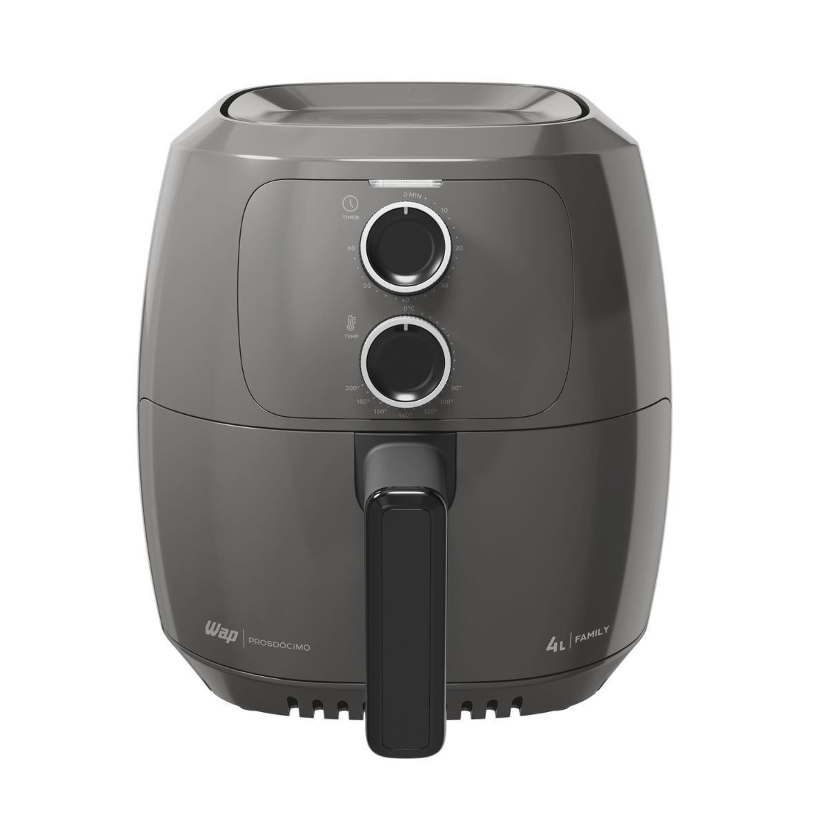 Fritadeira Elétrica Sem Óleo WAP Air Fryer Cinza 4L 1500W 127V - Imagem 11