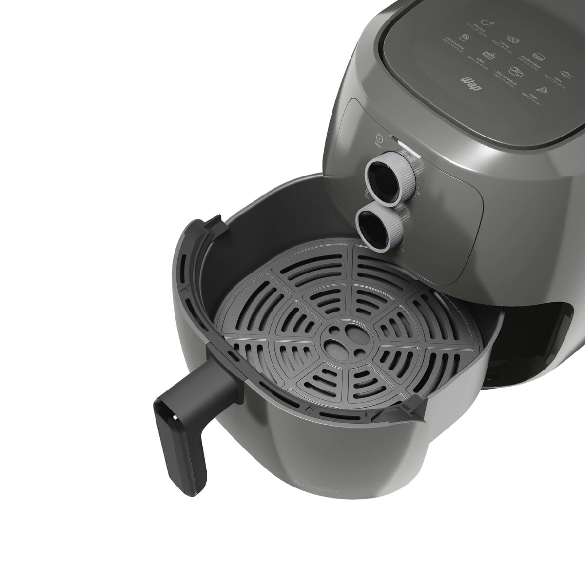 Fritadeira Elétrica Sem Óleo WAP Air Fryer Cinza 4L 1500W 127V - Imagem 14