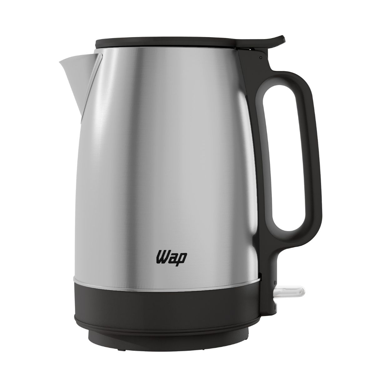 Chaleira Elétrica Wap 1200W WCE2 Portátil Aço Inox 1,7L Preto/Cinza 127V - Imagem 13