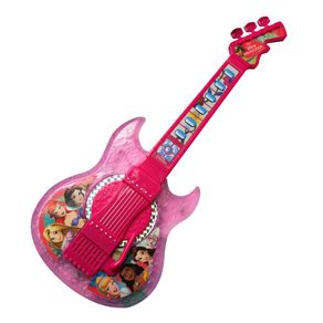 Guitarra Musical Com Luz E Som Princesas Disney Encanto E Diversão