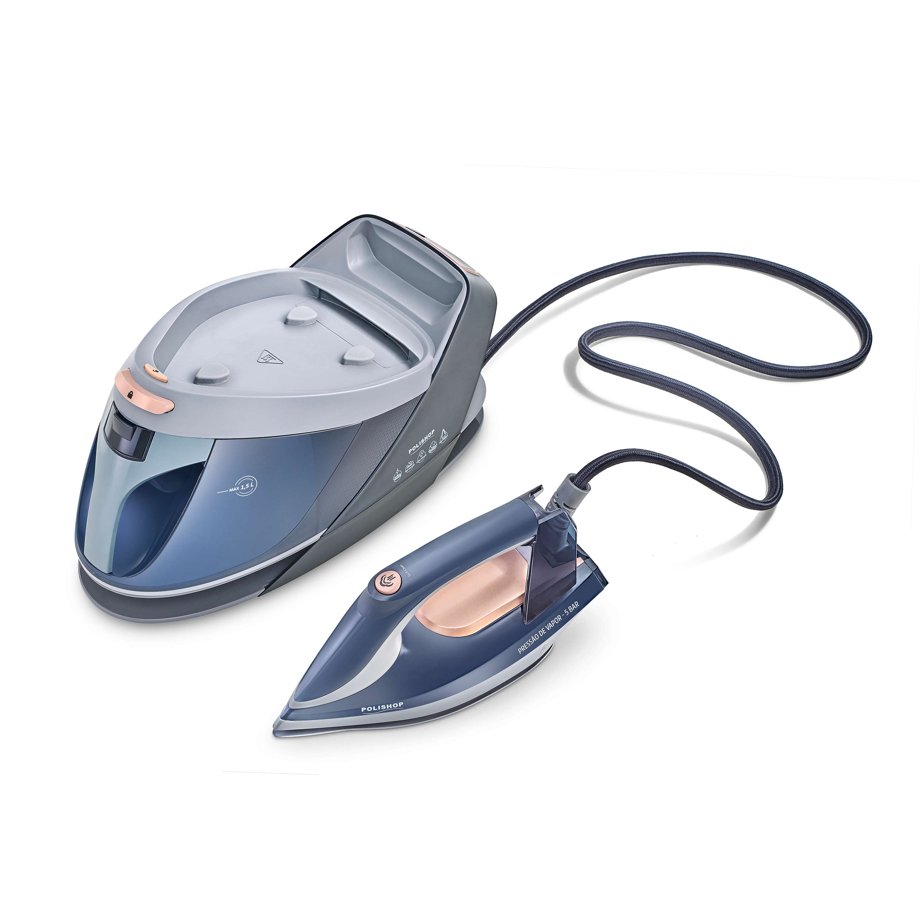 Ferro de Passar Protect & Care Polishop - Imagem 22