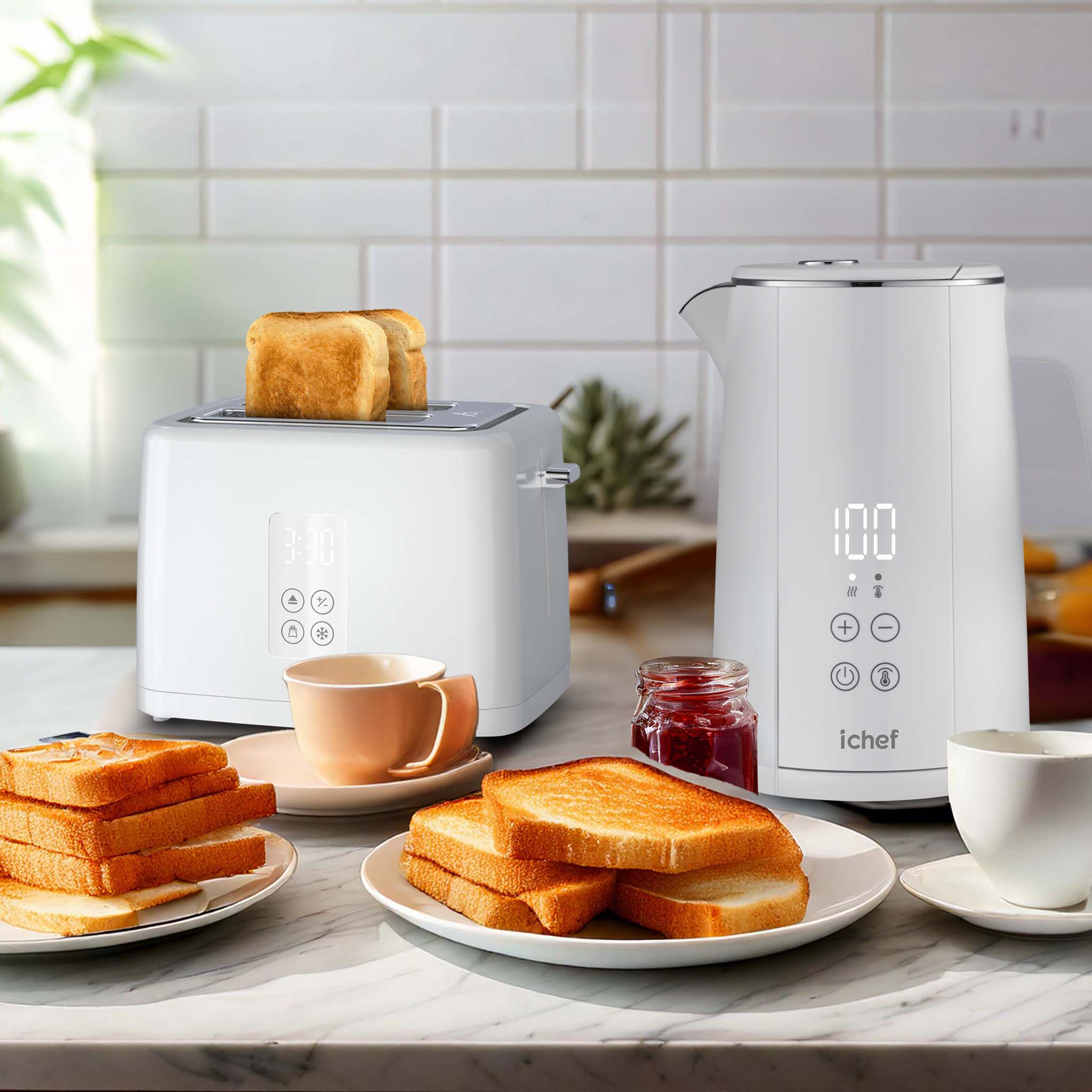 Torradeira Elétrica e Chaleira Elétrica ichef Breakfast - Imagem 3