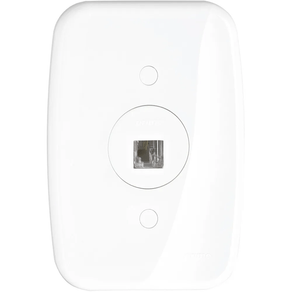 Conjunto Embutir Claris C/Placa Tomada Rj11 (2fios) PRM0901 BR – Schneider Schneider